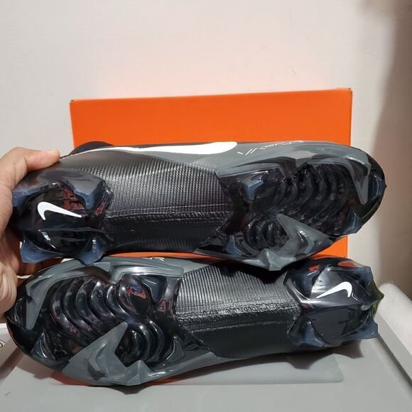 Nike Vapor Edge Pro 360 2 Mens Sz 16  Football Cleats Black DA5456-010 New - Picture 6 of 10